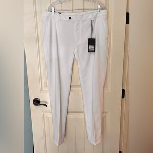 ABACUS Golf Pants NWT Men’s Size 36/30 White Active Sport Lightweight Luxury App